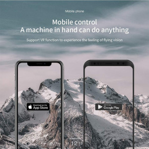 Dronă pliabilă OBEST, cu cameră HD 1080P 5 Megapixeli, 3 moduri de viteza, WiFi FPV,