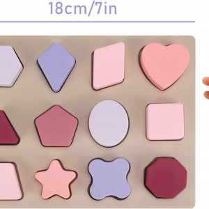 Jucarie educativa pentru bebelusi Jocossol, silicon, multicolor, 18 x 13,5 cm