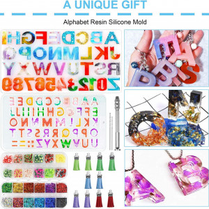 Kit de turnare Osugin, cu matrita si accesorii, metal/silicon, multicolor, 294 piese