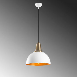 Lustra Dodo, 1 lumina, alb, 121 x 30 x 30 cm