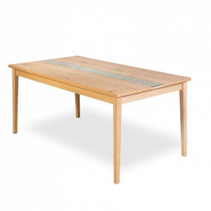 Masa de living Osoon Home Affaire, lemn masiv, natur, 165 x 90 x 75 cm