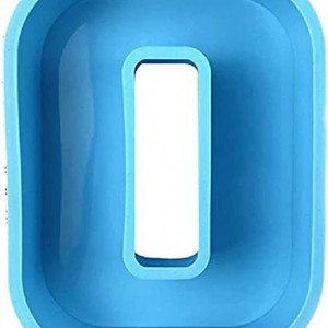 Matrita pentru rasina expodica XQMMGO, litera O, albastru, 12,1 x 3,6 x 16,5 cm