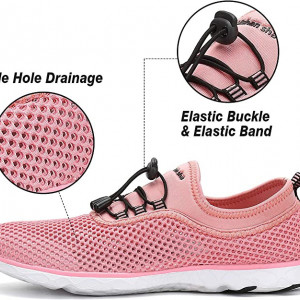 Pantofi sport pentru femei SAGUARO, plasa/EVA/TPR, roz, 35