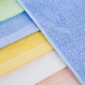 Set de 10 prosoape bebelusi MINIMOTO, textil, multicolor, 25 x 25 cm