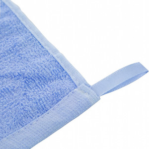 Set de 10 prosoape pentru bebelusi MINIMOTO, textil, albastru, 25 x 25 cm
