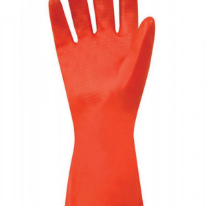 Set de 2 perechi manusi Polyco Pura PVC marimea 8/M, portocaliu
