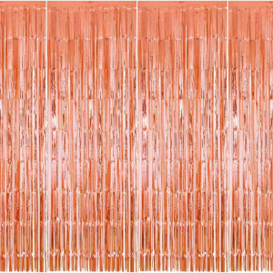 Set de 4 jaluzele ENTHUR, folie, rose, 1 x 2,5 m