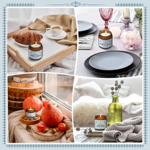 Set de 4 lumanari parfumate Eleanore, arome diferite, ceara