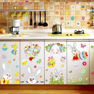 Set de 9 coli de stickere pentru Paste Jingyukj, PVC, multicolor
