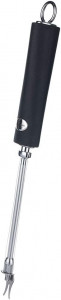 Taietor de branza Ghidini 27,5 cm, otel inoxidabil/plastic, negru/argintiu, 27,5 cm