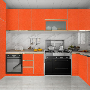 Tapet autoadeziv Decoroom, portocaliu 40 x 300 cm