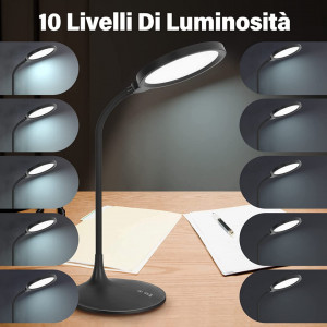 Veioza PEROBETA, alb, LED, 3500-5500 K, 10 W, 50 cm