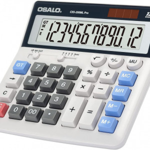 Calculator solar cu 12 cifre Lefancy, ABS/plastic, multicolor, 12,3 cm