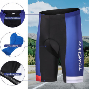 Costum pentru ciclism TOMSHOO, poliester, multicolor, marimea XL