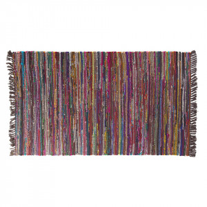 Covor Danca, bumbac, multicolor inchis, 160 x 230 cm