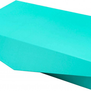Cutie cu capac si inchidere magnetica pentru cadou Holijolly, carton, menta inchis,48 X 30 X 10 cm