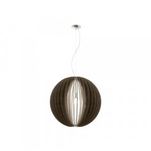 Lustra tip pendul Cossano III, metal/lemn, 70 x 200 cm, 60w