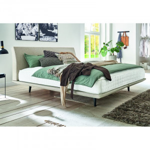 Pat matrimonial boxspring Estonia, kaki, 101 x 184 x 223 cm