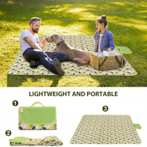 Patura de picnic Wulcea, poliester, multicolor, 150 x 200 cm