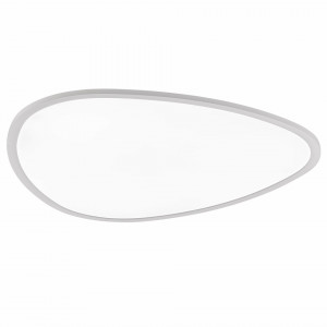 Plafoniera Haida, LED, metal/sticla, alba, 69 x 5 x 70 cm