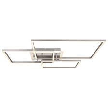 Plafoniera Munni IV, LED, metal/plastic, 64 x 10 x 64 cm, 40w