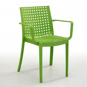 Scaun Sophie polipropilenă, verde deschis, 82 x 55 x 58 cm