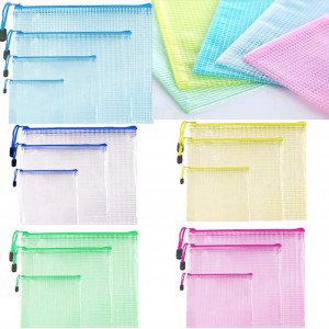 Set de 16 organizatoare pentru documente Loscrew, PVC, multicolor