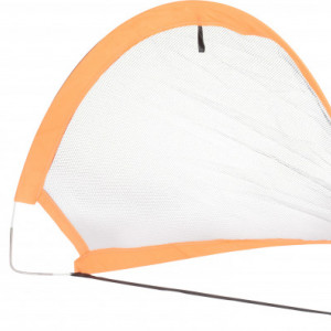 Set de 2 porti de fotbal cu plasa pentru antrenament Karll Pop Up 80 x 60 x 60