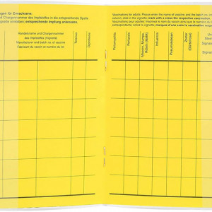 Set de 20 coperti pentru pasaport/carnet Mizijia, PVC, transparent, 96 x 135 mm