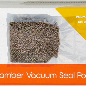 Set de 25 pungi de etansare in vid Vesta Precision, plastic, transparent, 15 x 25 x 5,5 cm