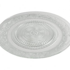 Set de 6 farfurii Imperial transparente