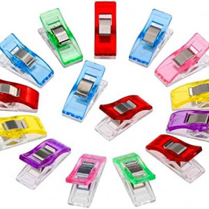 Set de 60 clipsuri pentru bricolaj Anpro, ABS, multicolor, 2.7 x 1 x 1.5 cm