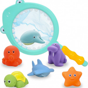 Set de 7 jucarii pentru copii Miotlsy, plastic, multicolor