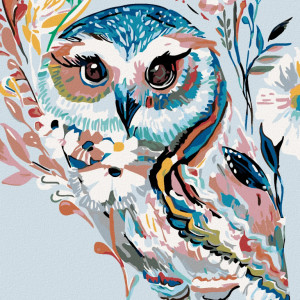 Set de pictura cu numere WISKALON, vopsea acrilica, multicolor, 40 x 50 cm