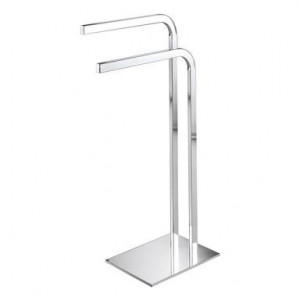 Stand pentru prosoape Muriel, metal cromat, 80 x 44 x 20