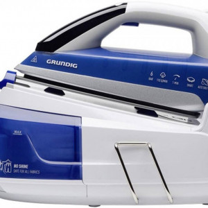 Statie de calcat Grundig GMN7070 SIS 8670, alb/albastru, 1 L