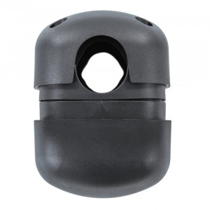 Suport pentru umbrela Maxi, negru, 10,8 x 10,8 x 17 cm