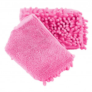 Tampon reutilizabil pentru mop ANSIO, microfibra, roz