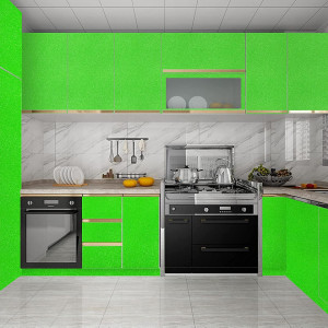 Tapet autoadeziv Decoroom, PVC, verde, 40 x 300 cm