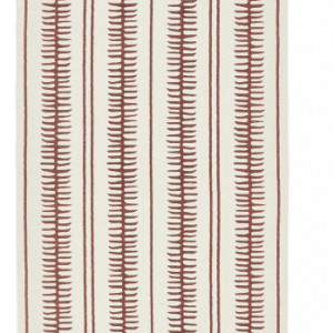 Traversa Rita, bumbac, bej/teracota, 80 x 250 cm
