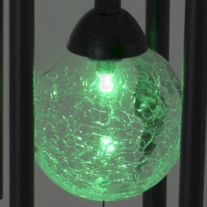 Clopoțel de vânt cu lumină solară Karll, LED, multicolora