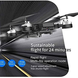 Dronă pliabilă OBEST, cu cameră HD 1080P 5 Megapixeli, 3 moduri de viteza, WiFi FPV,