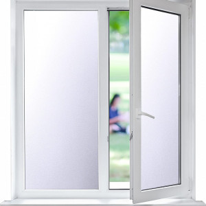 Folie autoadeziva cu protectie UV Funfox, PVC, alb mat, 44,5 x 200 cm