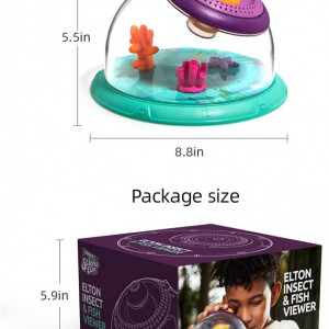 Kit de explorare pentru copii Science Can, plastic, multicolor, 13,9 x 22,3 cm