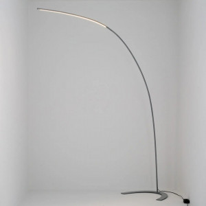 Lampadar Danua, LED, metal/plastic, argintiu, 200 cm