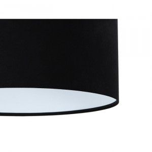 Lustra tip pendul Jasper, negru/ alb, 102 x 40 x 40 cm, 60w