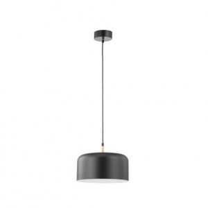 Lustra tip pendul Norby, metal, neagra, 30 x 135 x 30 cm