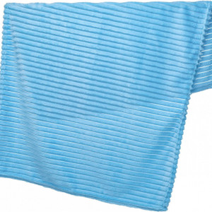 Patura pentru bebelusi MINIMOTO, poliester, albastru, 70 x 100 cm