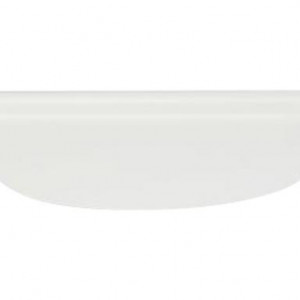 Raft de perete Wave, alb, 50 x 4 x 25 cm