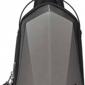 Rucsac pentru umar Gutriff, EVA, gri/negru, 20 x 7,5 x 31 cm